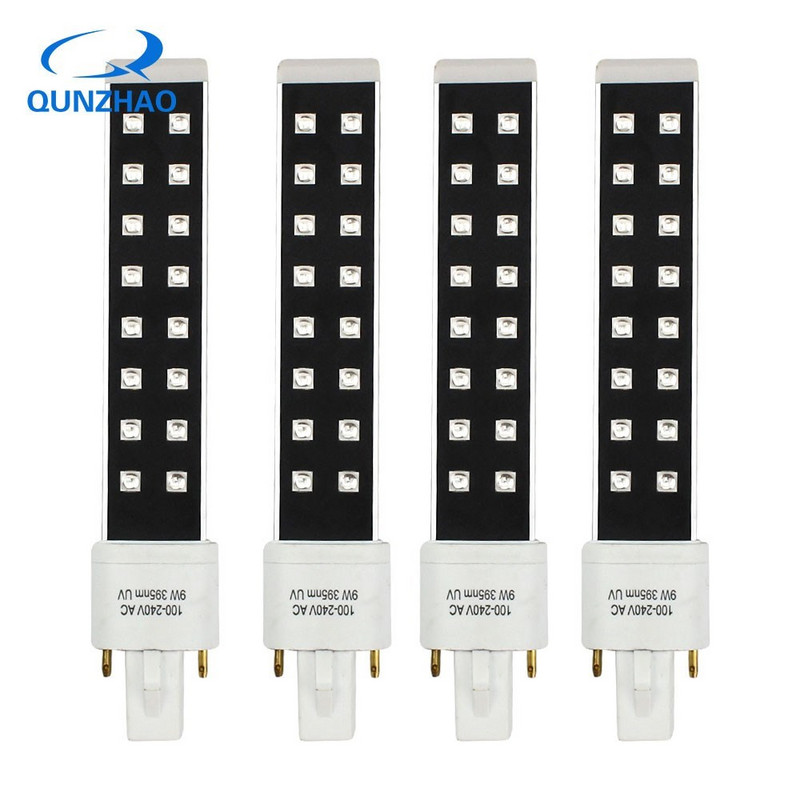 Lámpa körmökhöz UV LED 16 LED 9W 395nm ultraibolya köröm jéglámpa izzók cserélt száradó körömszárító izzókhoz cserecső
