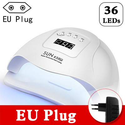 Nagų džiovinimo lempa UV LED lempa, skirta sukietinti visus gelinius nagų lakus su automatiniu jutikliu, nagų džiovintuvo laikmatis Manikiūro pedikiūro salono įrankių išpardavimas