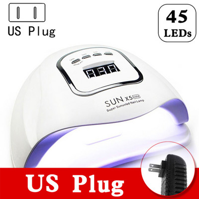 Nagų džiovinimo lempa UV LED lempa, skirta sukietinti visus gelinius nagų lakus su automatiniu jutikliu, nagų džiovintuvo laikmatis Manikiūro pedikiūro salono įrankių išpardavimas