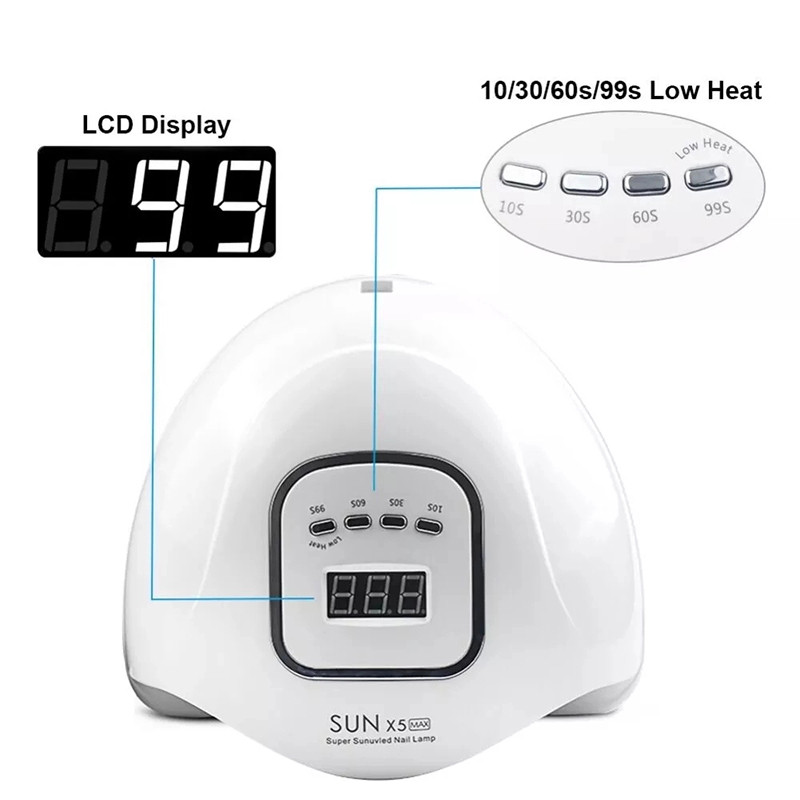 Nagų džiovinimo lempa UV LED lempa, skirta sukietinti visus gelinius nagų lakus su automatiniu jutikliu, nagų džiovintuvo laikmatis Manikiūro pedikiūro salono įrankių išpardavimas