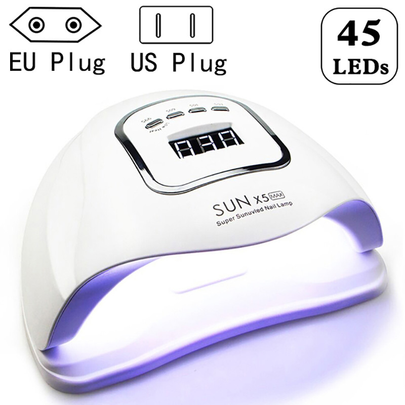 Nagų džiovinimo lempa UV LED lempa, skirta sukietinti visus gelinius nagų lakus su automatiniu jutikliu, nagų džiovintuvo laikmatis Manikiūro pedikiūro salono įrankių išpardavimas