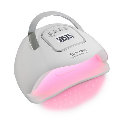 Nauja SUN X12 Max UV lempa LED nagų lempa nagų džiovintuvas visiems geliams lakas Sun Light Lampa Led manikiūro infraraudonųjų spindulių jutimo laikmatis Smart