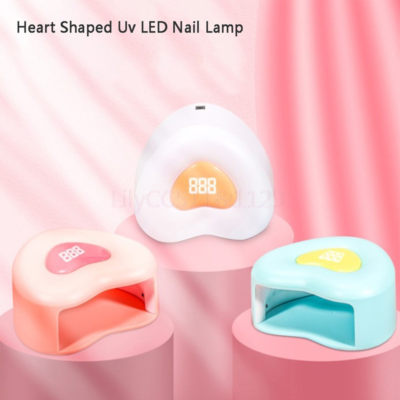 180W UV körömlámpa LED szív alakú lámpa köröm zselé lakk szárító szárító köröm szerszám EU/US Plug