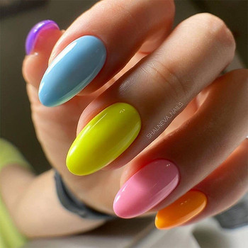 LILYCUTE 6 ΤΕΜ/ΣΕΤ Gel Βερνίκια Νυχιών Σετ Winter Colorful Vernis Ημιμόνιμο UV Gel Manicure Soak Off DIY Nail Art Gel Varnishes