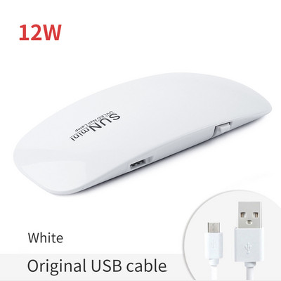 Nagų LED lempa 24/80W nagų džiovintuvas netikrų nagų manikiūro lako klijai greitai džiūstantys UV šviesos nagų lempa 360° lankstomas stalinės lempos dizainas