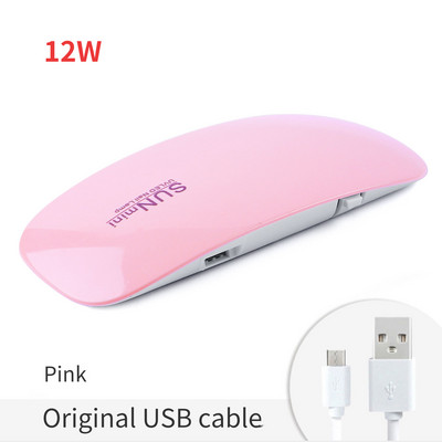 Nagų LED lempa 24/80W nagų džiovintuvas netikrų nagų manikiūro lako klijai greitai džiūstantys UV šviesos nagų lempa 360° lankstomas stalinės lempos dizainas