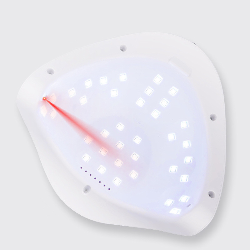 Nagų LED lempa 24/80W nagų džiovintuvas netikrų nagų manikiūro lako klijai greitai džiūstantys UV šviesos nagų lempa 360° lankstomas stalinės lempos dizainas