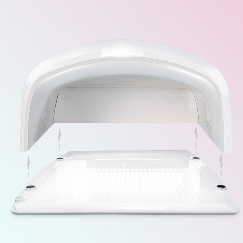 Sun UV S10 Red Light körömlámpa 48W géllakk szárító LED lámpa körmökhöz Professzionális köröm UV LED lámpa