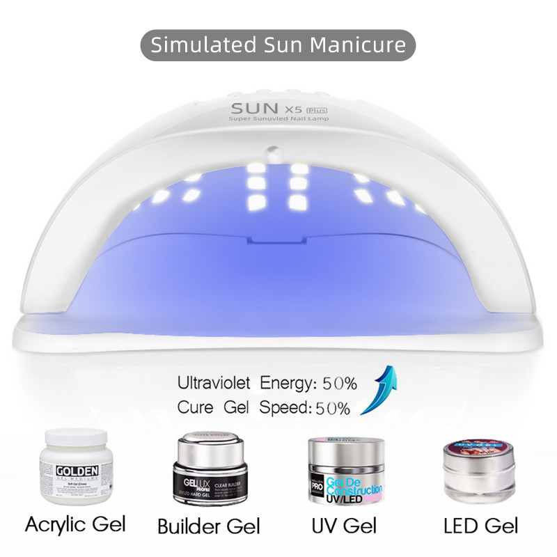 Körömszárító 36/12 LED-es jéglámpa manikűr zselé Körömlámpa szárító lámpa zselés lakkozáshoz