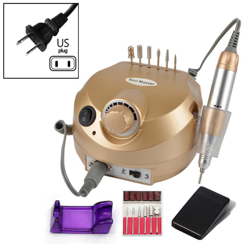 Badu.bg 35000 RPM Електрическа машина за бормашина за нокти Комплект ...