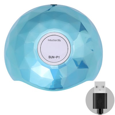 UV LED professzionális körömszárító USB töltő körömlakk kötőlámpa Automatikus indukciós gél körömszárító manikűr eszközhöz