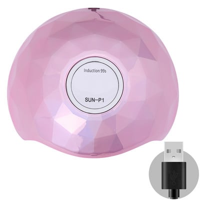 UV LED professzionális körömszárító USB töltő körömlakk kötőlámpa Automatikus indukciós gél körömszárító manikűr eszközhöz