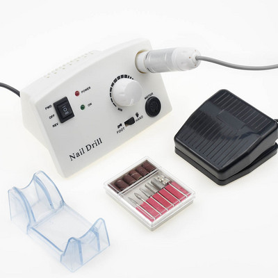 2 viename daugiafunkcis didelio efektyvumo 35000/20000 aps./min elektrinis nagų gręžtuvas su dulkių siurbliu, manikiūro ventiliatoriaus įrankių rinkiniai