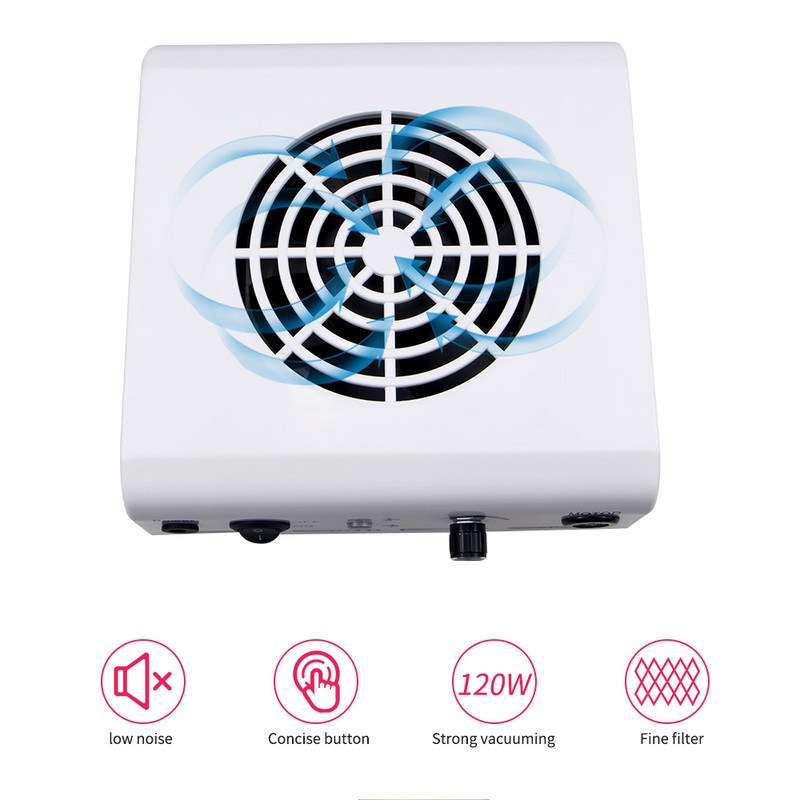 2 viename daugiafunkcis didelio efektyvumo 35000/20000 aps./min elektrinis nagų gręžtuvas su dulkių siurbliu, manikiūro ventiliatoriaus įrankių rinkiniai