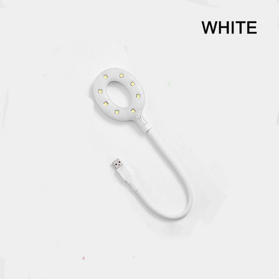 Mini sušilica za nokte UV LED svjetiljka Nova prijenosna maska za gel lak za nokte Svjetlo za stvrdnjavanje Brzo sušeće bijelo/ružičasto/plavo Alat za umjetnički salon za manikuru