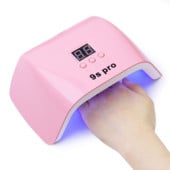 Körömlámpa 120W Smart Sensor Körömszárító UV Körömfényterápiás lámpa Nem fekete kéz