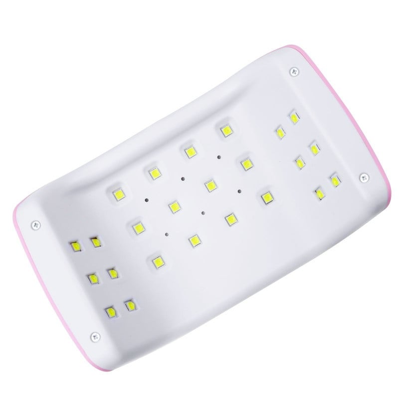 Körömlámpa 120W Smart Sensor Körömszárító UV Körömfényterápiás lámpa Nem fekete kéz