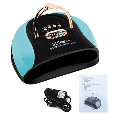 Uscător de unghii UV LED puternic cu 57 LED pentru uscarea tuturor lacurilor de unghii Manichiură cu uscare rapidă Temporizator pentru oje cu gel cu senzor automat Instrument de manichiură