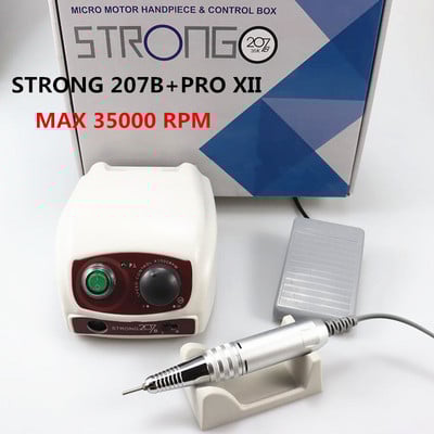 50000 RPM elektrinis nagų gręžtuvas, stiprus 210 65 W manikiūro aparatas, pedikiūro rinkinys, stiprus nagų dailės įrankis, rankinis nagų dildinimo įranga