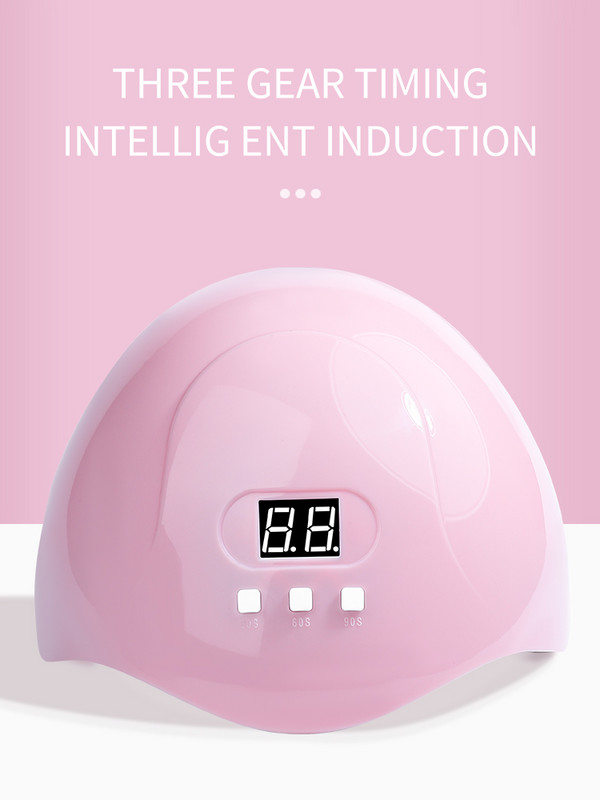 UV LED lempos nagų džiovintuvas, nešiojamas UV šviesoje kietėjantis nagų lako gelio infraraudonųjų spindulių jutiklis, profesionalus nagų dailės manikiūro įrankis