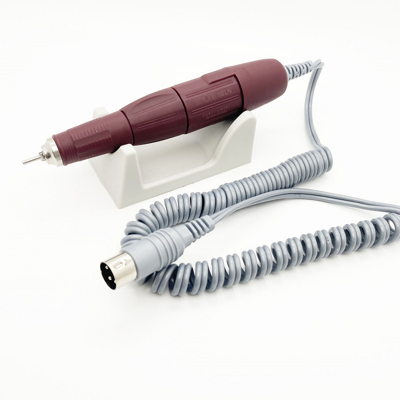 Mikromotorinis rankinis įtaisas 102LN 45000 RPM, skirtas stipriam 210 90 204 207B maratono valdymo blokui elektrinis manikiūro gręžtuvas, rašiklio manikiūro rankena