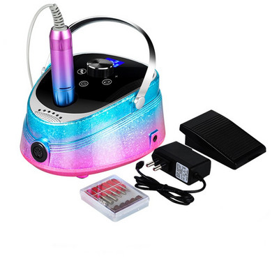 Nagų gręžimo mašina 35000 RPM manikiūro mašinos aparatas manikiūro pedikiūro rinkiniui elektrinis nagų dildė su pjovimo nagų įrankiu