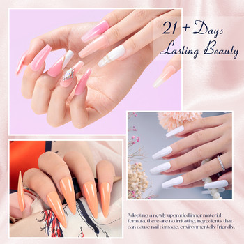 Σετ νυχιών Poly Nail Gel Kit 15ml Σετ Poly Nail Gel για Building Full UV Gel Manicure Kit Επέκταση νυχιών UV Gel Kit για νύχια