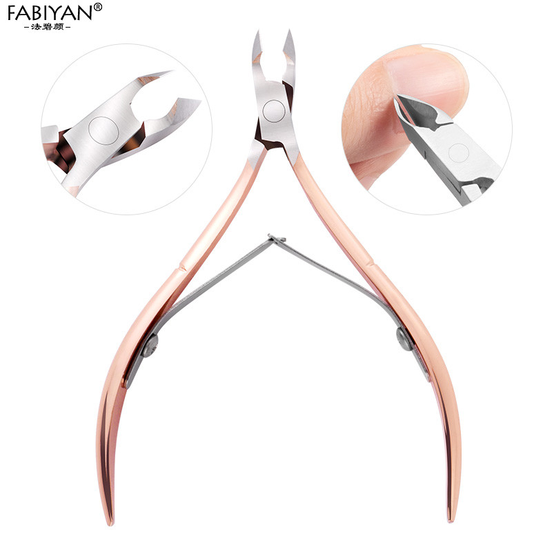 2/3 vnt. / rinkinys nerūdijančio plieno nagų dailinėjimo žirklės, 2 būdai odelių kirpimo mašinėlės stūmiklis negyvos odos šalinimo rinkinys Manikiūro pedikiūro įrankiai