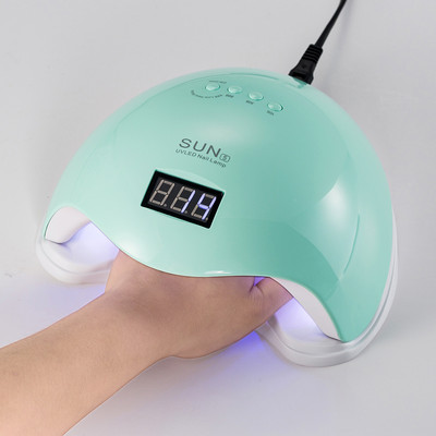 SUN5 48W UV LED nagu lampa ir piemērota visiem želejas 24 lodīšu automātiskās sensora LED displeja nagu žāvētājiem