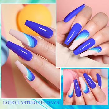 Σετ βερνικιού νυχιών UR SUGAR 10PCS Blue Green Glitter Gel Vernis Semi Permanent Nail Art Soak Off UV LED Σετ Gel Polish