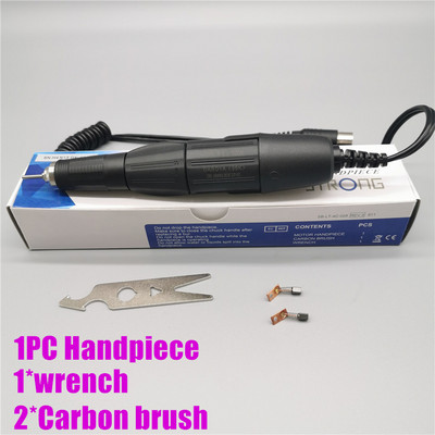 65W Stiprus 204 valdymo blokas 35000RPM 30V Stiprus 210102L Mikrovariklis Rankinis įrankis Elektrinis manikiūro aparatas Nagų gręžimo pjaustytuvų rinkinys