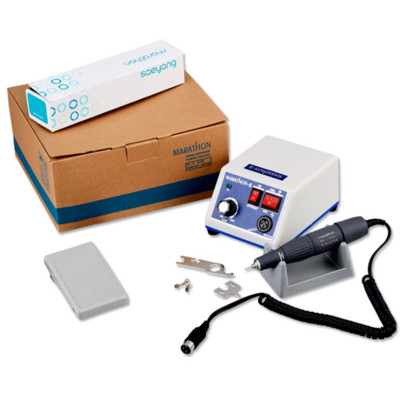 „Marathon“ valdymo dėžutė, skirta stipriam 210 105 l mikro varikliui Rankinis instrumentas 65 W manikiūro pedikiūro mašina elektrinis nagų gręžimo pedalo įrankis