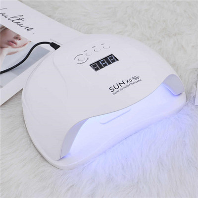 114W SUN X7MAX profesionali LED UV nagų lempa, skirta greitai išdžiūti visiems nagams gelinio lako LED nagų šviesos nagų džiovintuvo UV lempa
