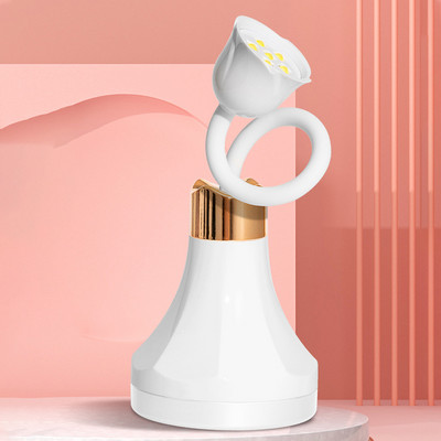 Нова 18W мини сушилня за нокти UV LED лампа Сгъваема акумулаторна 360° въртяща се ръка Бърза гел светлина за нокти за Направи си сам домашен салон Маникюр
