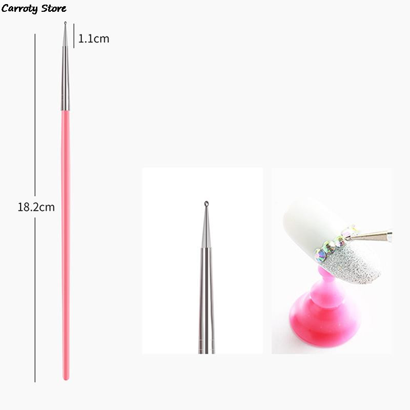 15 vnt Profesionalus nagų dailės šepetėlių rinkinys manikiūrui Kalnų krištolo akrilo dažų šepetėlių rinkinys UV gelio lako nagų pamušalo rašiklio gradientas