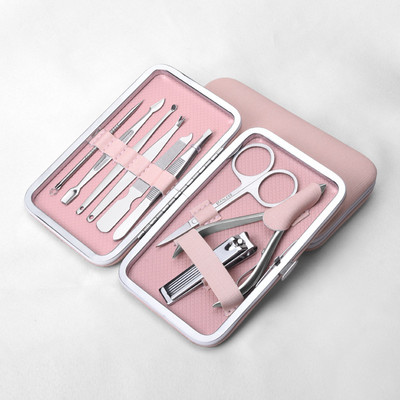 Set škarica za nokte od 7/18 komada Nova nadogradnja Crni Rezač za nokte od nehrđajućeg čelika visoke kvalitete Oštre škare za pedikuru Set alata za manikuru