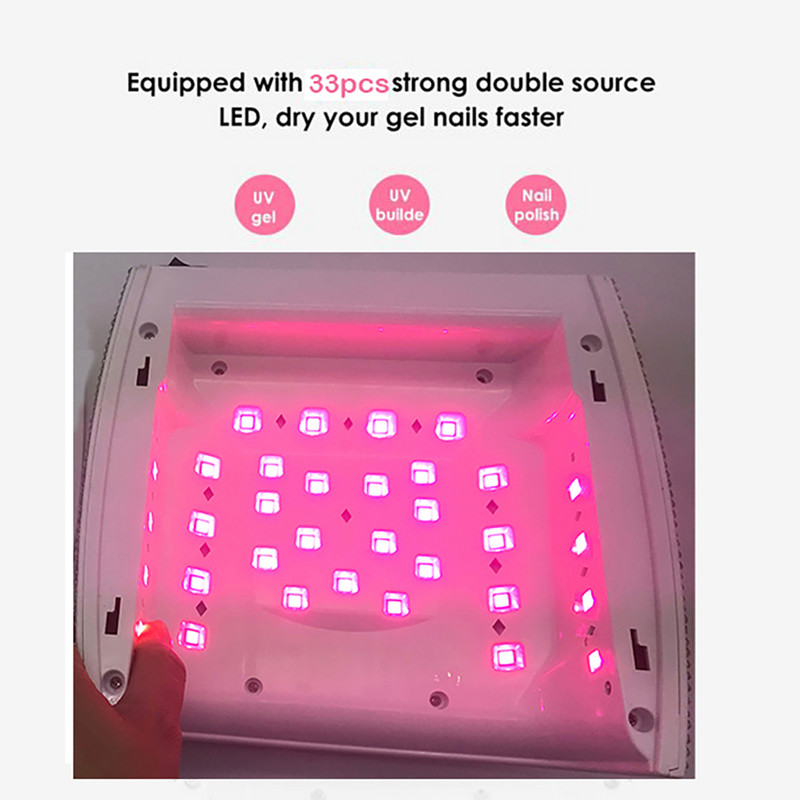 Bling Rhinestones Vezeték nélküli újratölthető UV LED körömlámpa zselélakk kikeményítő maquina de unha em gél secador UV Cabine Nail Tools