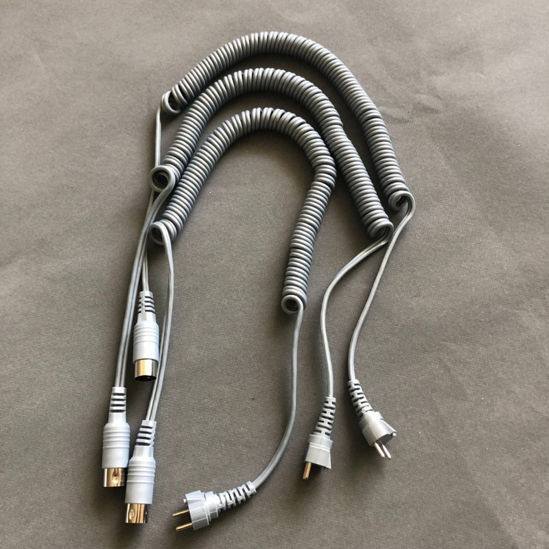 2 Vnt. STRONG 210 204 90 102L 105L rankena Maitinimo kabelis Laidas Elektrinis manikiūro gręžtuvas ir priedai Elektrinė nagų gręžimo mašina