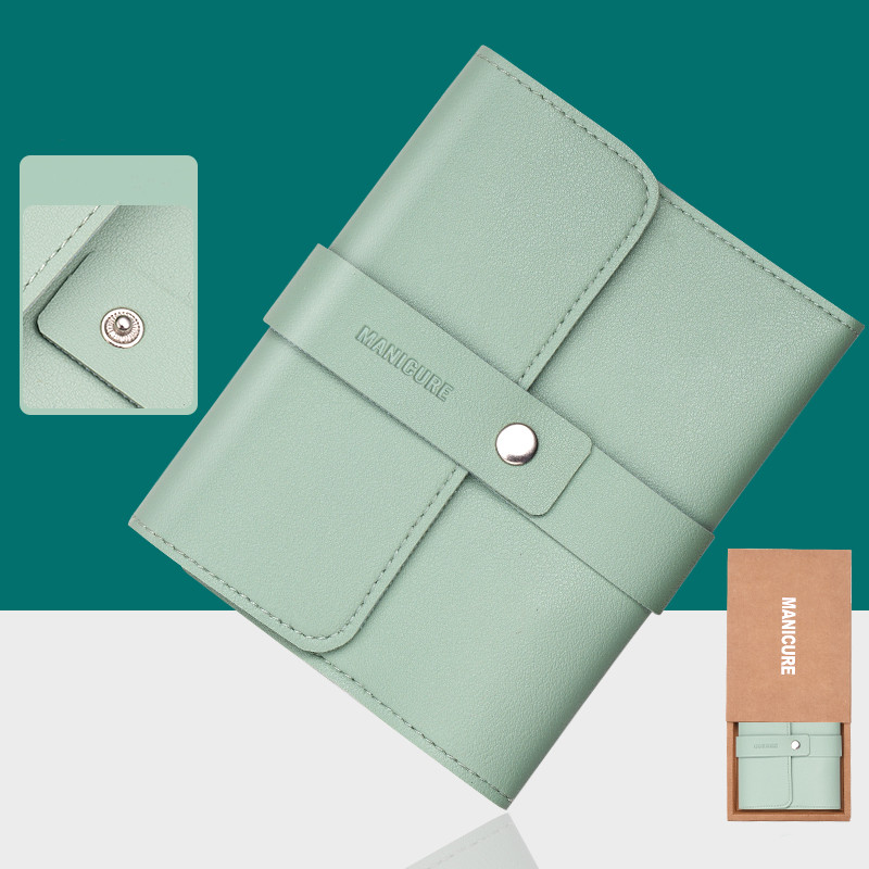 12-16 kom/set Set rezača za nokte Set škarica za nokte od nehrđajućeg čelika Set sa sklopivom torbom Kompleti rezača za manikuru Škare Šminka Alat za uljepšavanje