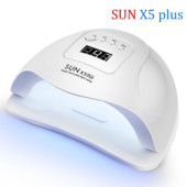 SUNX5 Plus 72W/54W UV lámpa LED körömlámpa körömszárító napfény manikűr zselés körmökhöz Lámpaszárítás gél lakkhoz