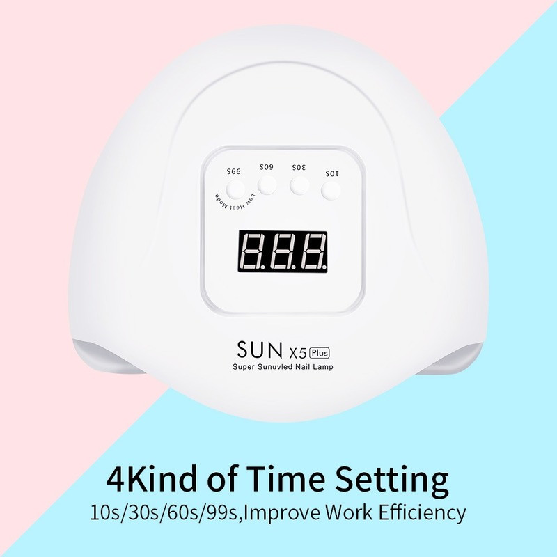 SUNX5 Plus 72W/54W UV lámpa LED körömlámpa körömszárító napfény manikűr zselés körmökhöz Lámpaszárítás gél lakkhoz