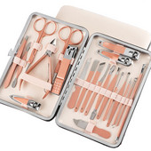 Σετ μανικιούρ Πεντικιούρ Σετ νυχοκόπτη από ανοξείδωτο ατσάλι Επαγγελματικά εργαλεία κοπής νυχιών με κιτ θήκης ταξιδιού εργαλεία νυχιών κιτ νυχιών
