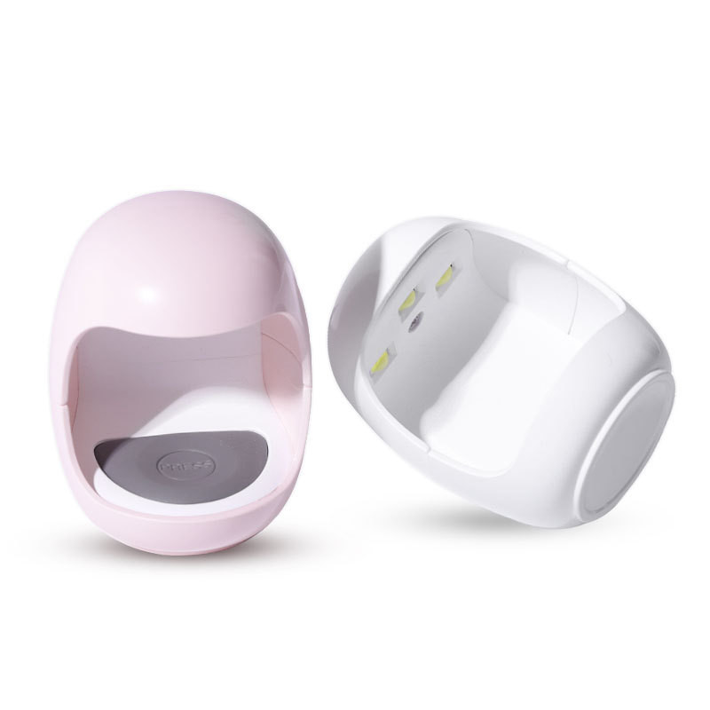 Mini Körömszárító USB UV LED lámpa Körömdíszítő manikűr eszközök Tojásforma Design 30S Gyorsan száradó kötőlámpa géllakkhoz