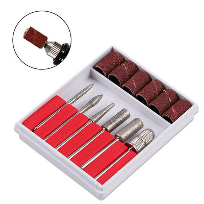 LULAA USB Plug Машина за пробиване на нокти Електрическа фреза за маникюр Комплект за гел лак за нокти Инструмент за маникюр Аксесоари за нокти