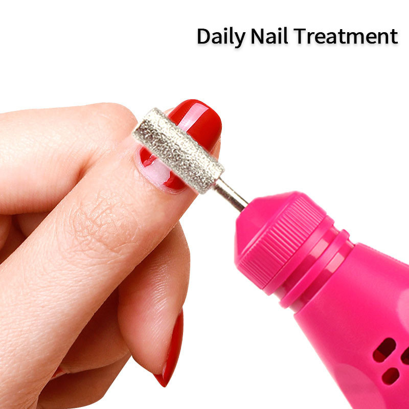 LULAA USB Plug Машина за пробиване на нокти Електрическа фреза за маникюр Комплект за гел лак за нокти Инструмент за маникюр Аксесоари за нокти