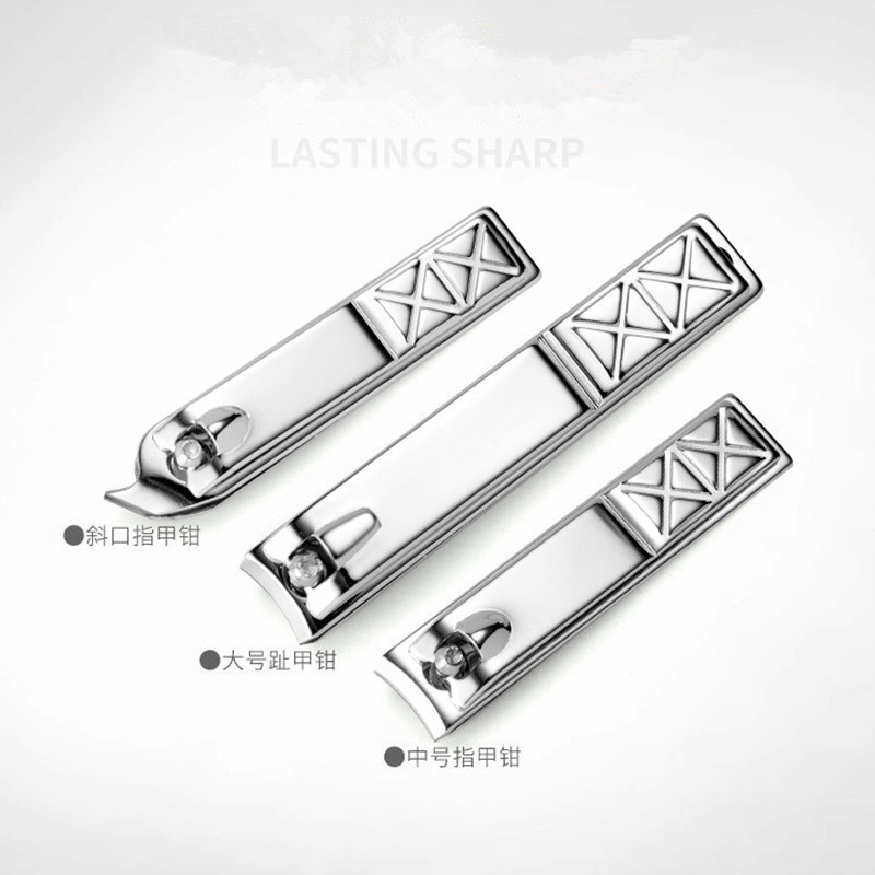 19/16/12/9/8 komada Set grickalica za nokte za manikuru Kućna žlica za uši od nehrđajućeg čelika Škare za nokte Alat za manikuru Pedikura Škare za nokte