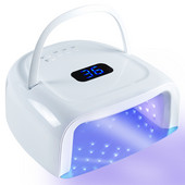 60W újratölthető körömlámpa S20 vezeték nélküli géllakk szárító LED lámpa köröm manikűr gép vezeték nélküli köröm UV LED lámpa