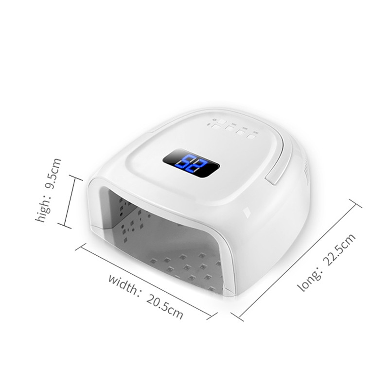 60W újratölthető körömlámpa S20 vezeték nélküli géllakk szárító LED lámpa köröm manikűr gép vezeték nélküli köröm UV LED lámpa