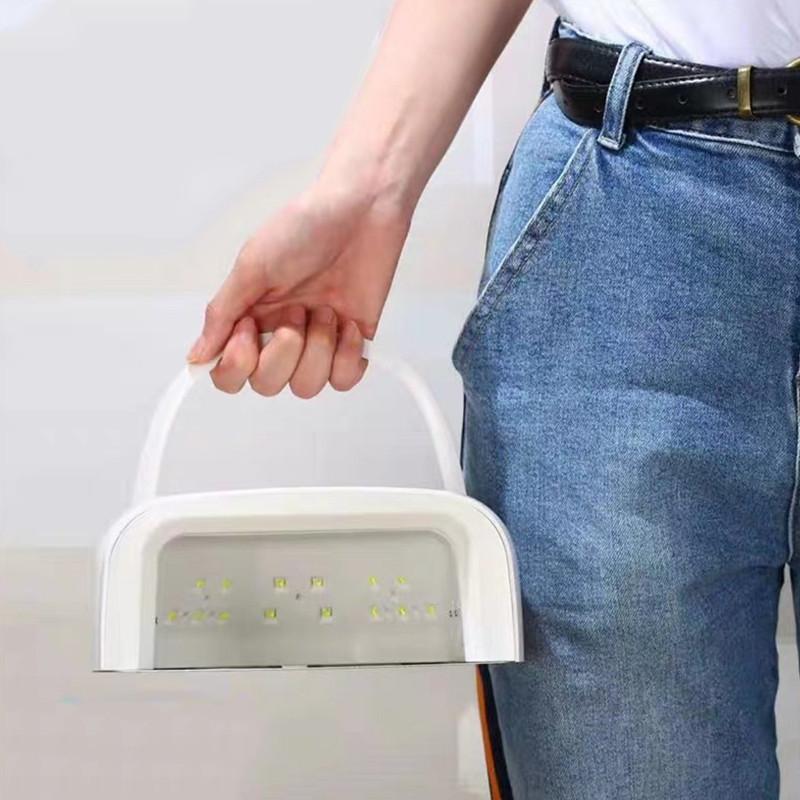 60W újratölthető körömlámpa S20 vezeték nélküli géllakk szárító LED lámpa köröm manikűr gép vezeték nélküli köröm UV LED lámpa