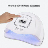 Kiváló minőségű LED-es körömszárító lámpa 150/54/48W USB kötődéshez Használjon köröm UV gél lakkszárító LED mozgásérzékelős körömlámpa eszközzel
